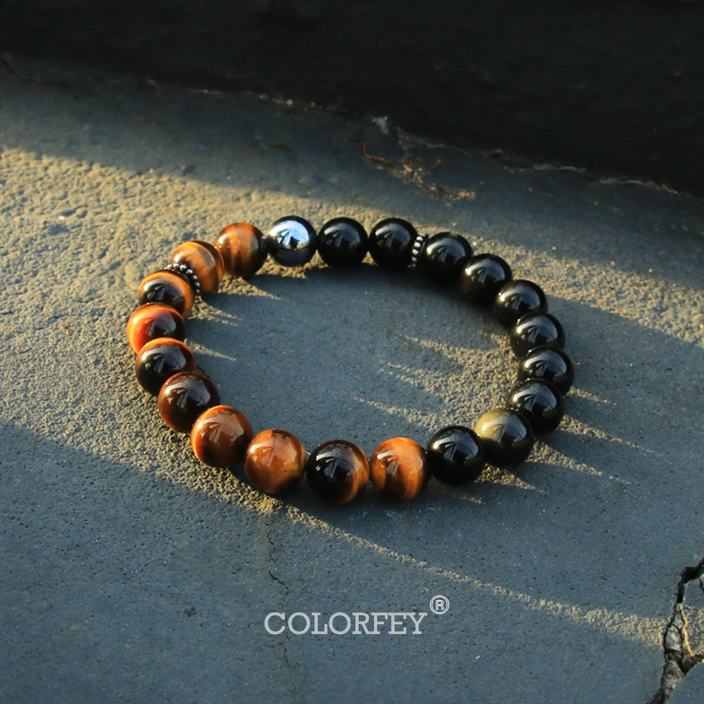 Tiger eye &Terahertz Bracelet