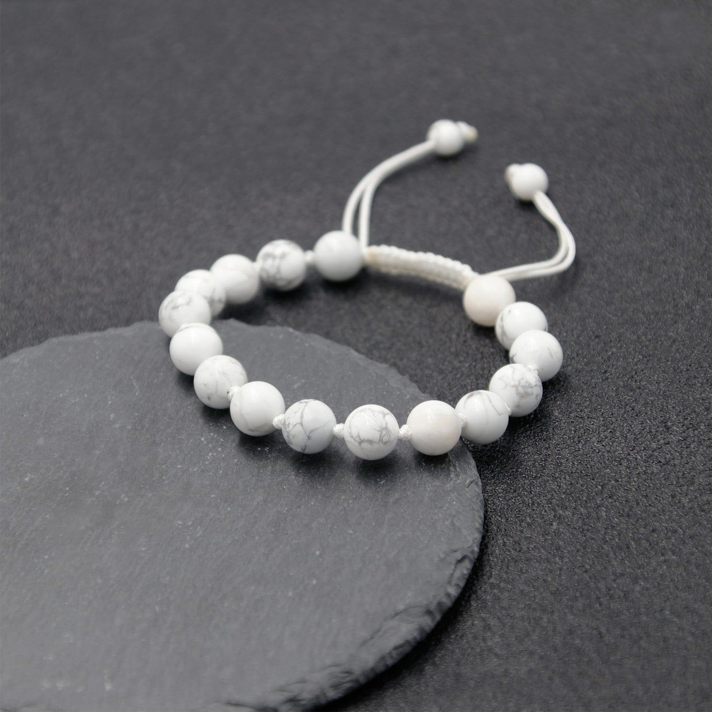 Howlite Gemstones Bracelet 8mm